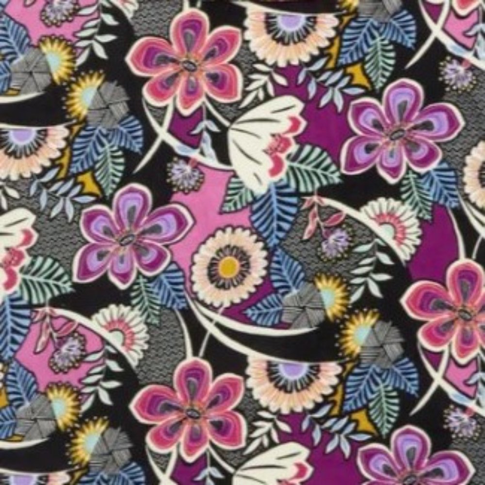 ⛔️SOLD⛔️ VERA BRADLEY Kauai Floral Compact Backpack & Zip ID Case 2 Pc Set -NWT - Picture 15 of 17